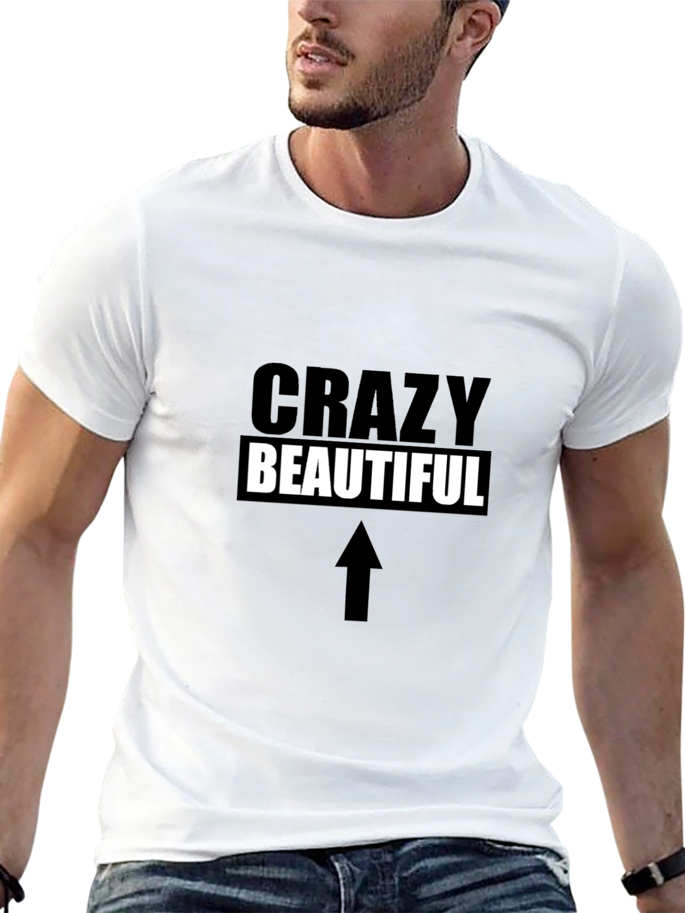 Camiseta Negra: Crazy Beautiful