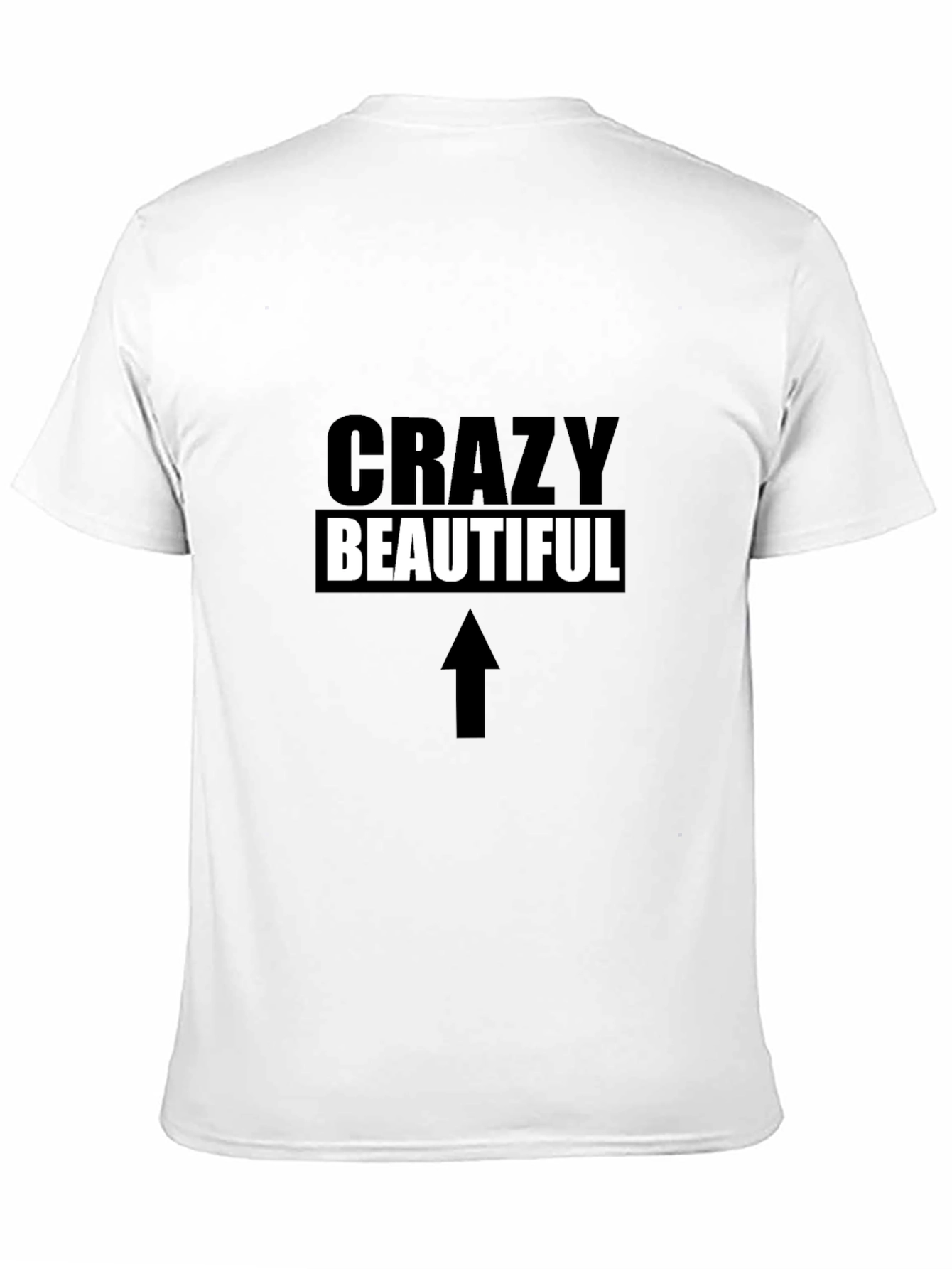 Camiseta Negra: Crazy Beautiful