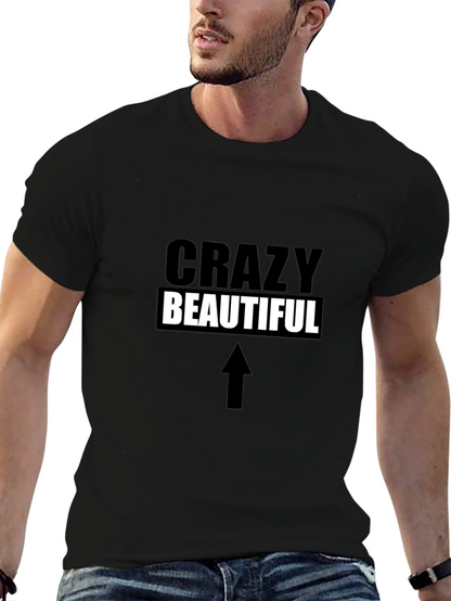Camiseta Negra: Crazy Beautiful