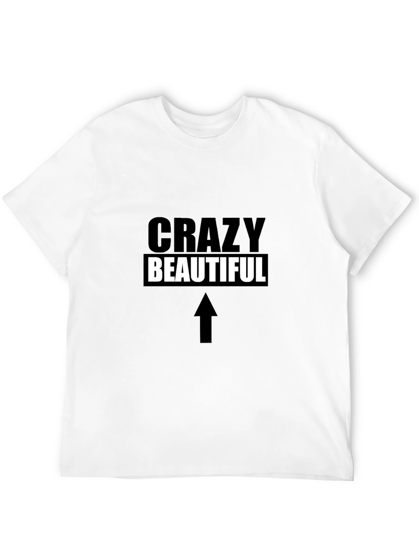 Camiseta Negra: Crazy Beautiful
