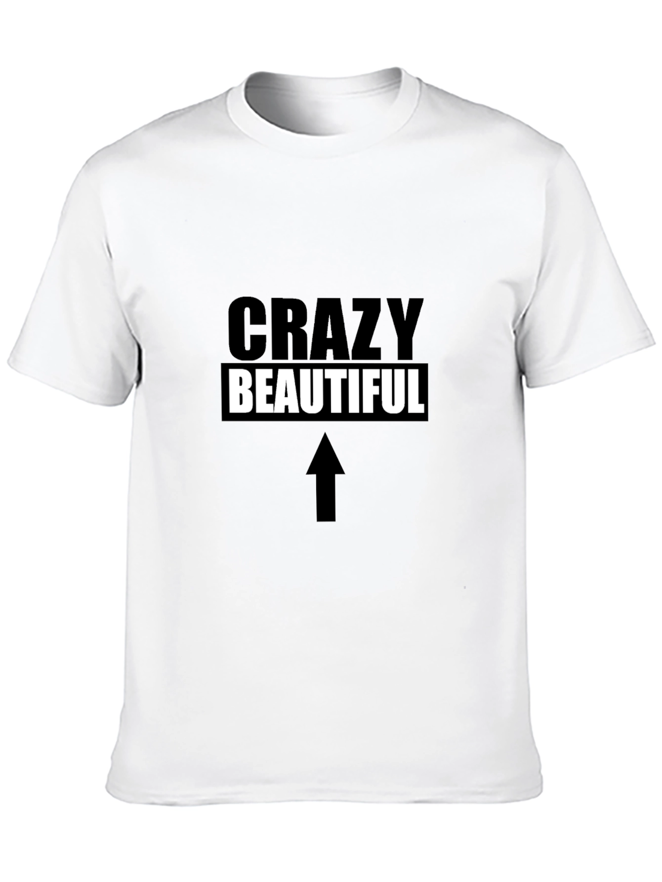 Camiseta Negra: Crazy Beautiful