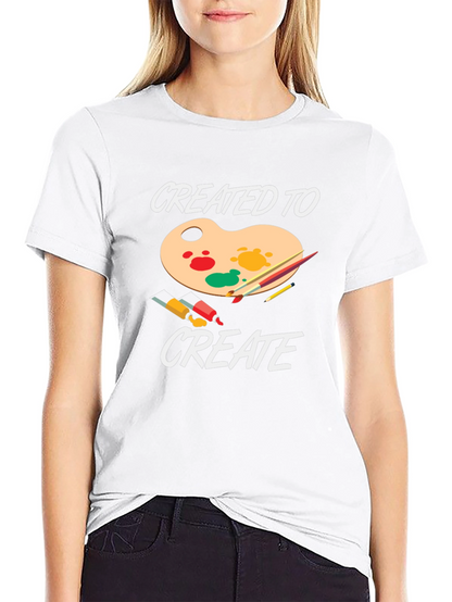 Camiseta Negra Creado Para Crear Diseño Artístico