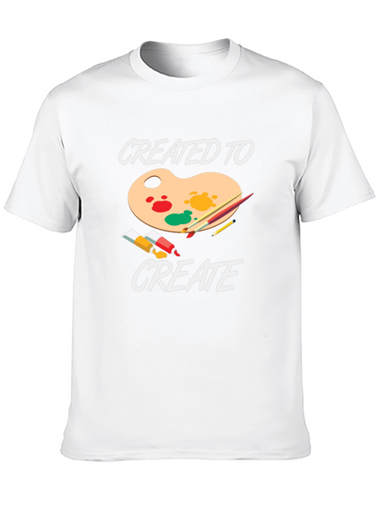 Camiseta Negra Creado Para Crear Diseño Artístico