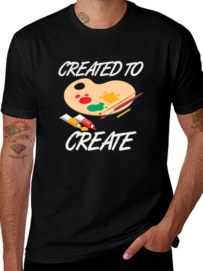 Camiseta Negra Creado Para Crear Diseño Artístico