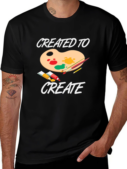 Camiseta Negra Creado Para Crear Diseño Artístico