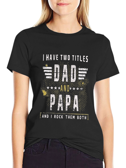 Camiseta Hombre Dad and Papa