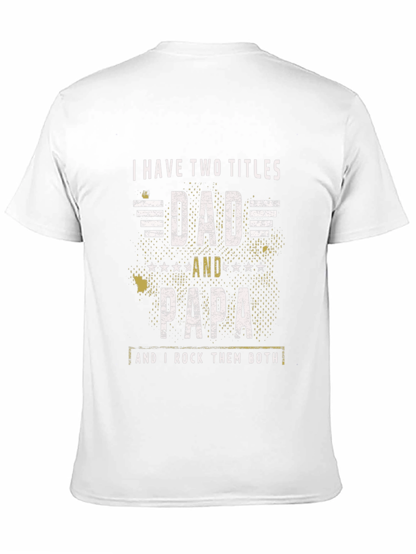 Camiseta Hombre Dad and Papa