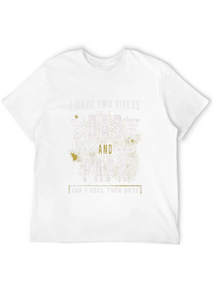 Camiseta Hombre Dad and Papa