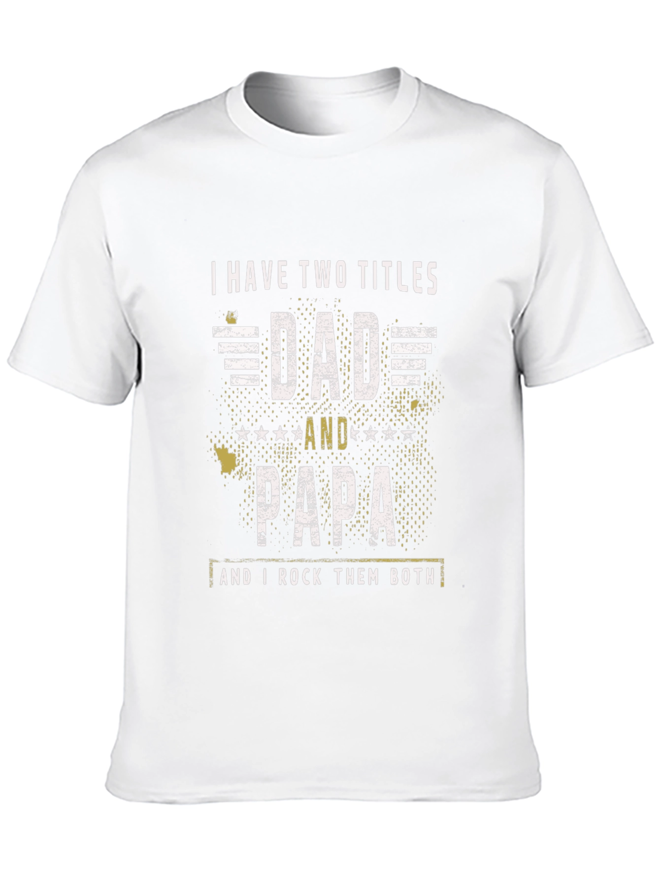 Camiseta Hombre Dad and Papa