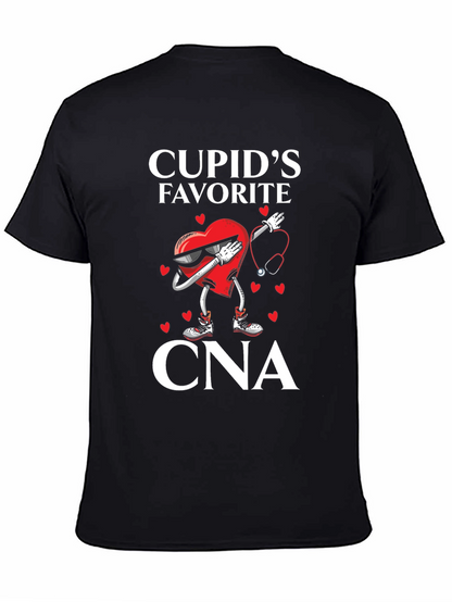 Camiseta Negra Cupids Favorite CNA