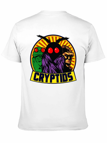 Camiseta Cryptids: Mothman Lizardman y Bigfoot
