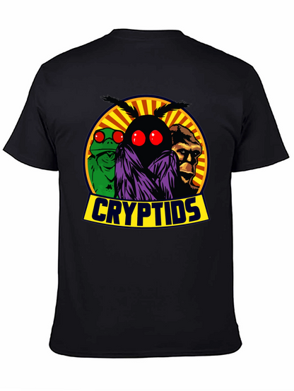 Camiseta Cryptids: Mothman Lizardman y Bigfoot