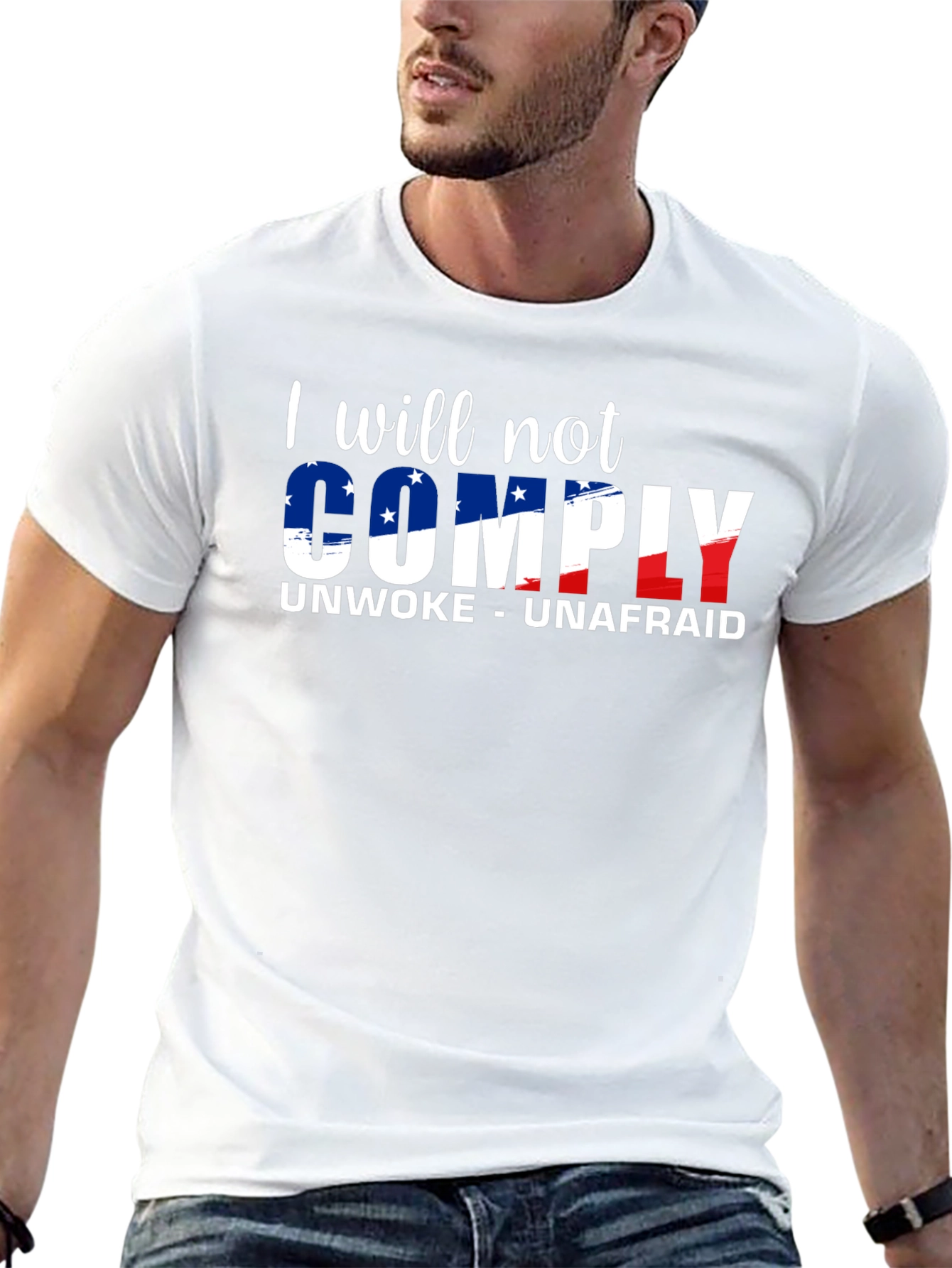 Camiseta No Cumpliré - Patriótica y Audaz
