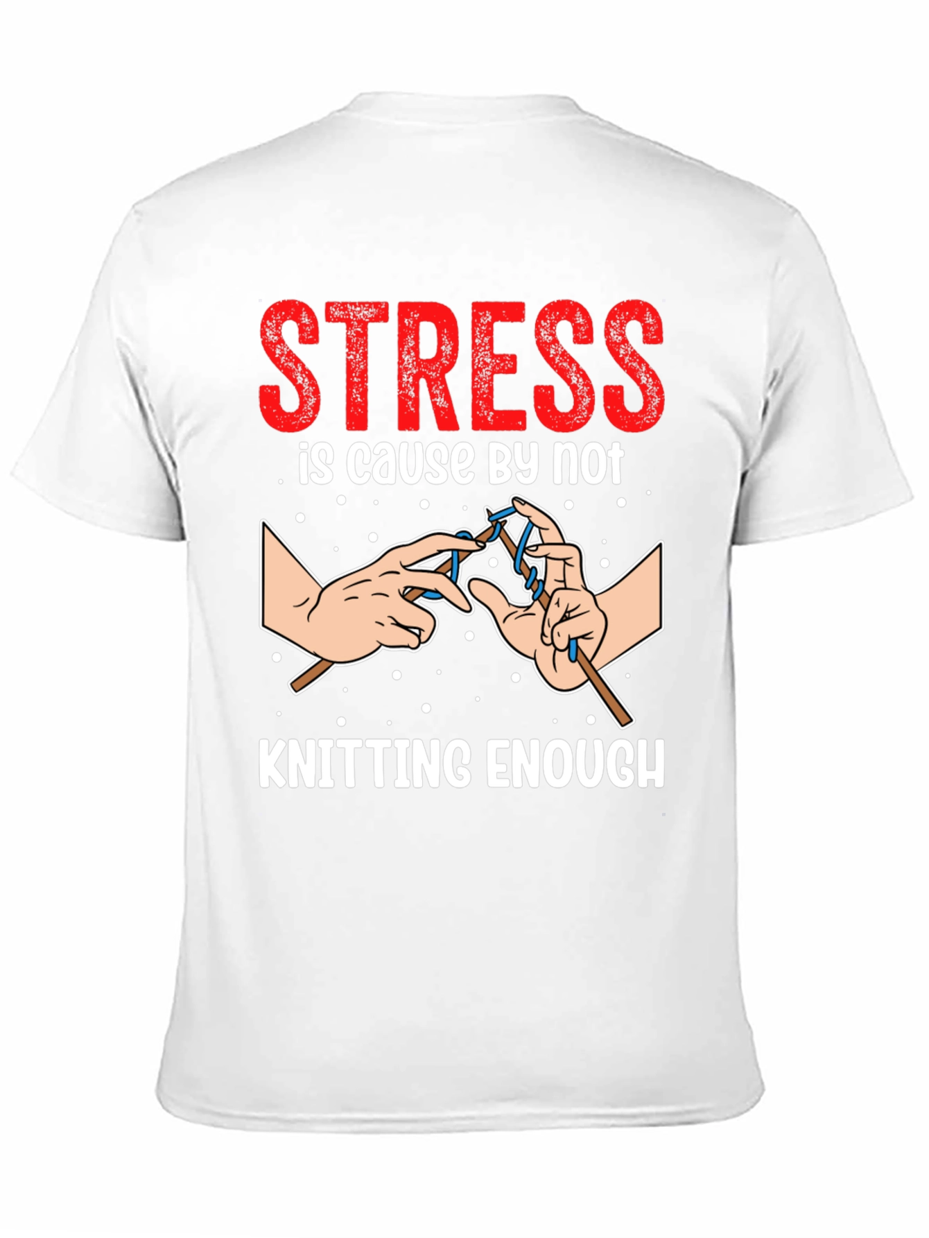Camiseta Negra Divertida para Amantes del Tejido