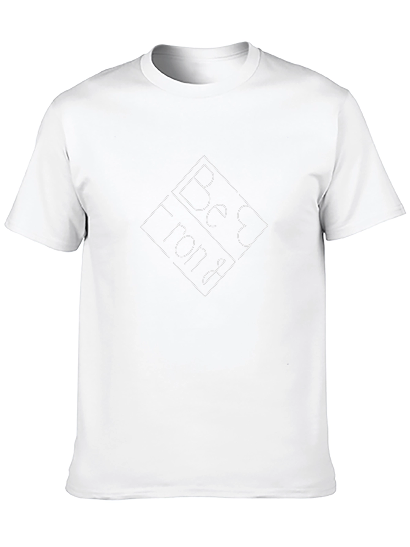 Camiseta Negra Estampada Be Strong