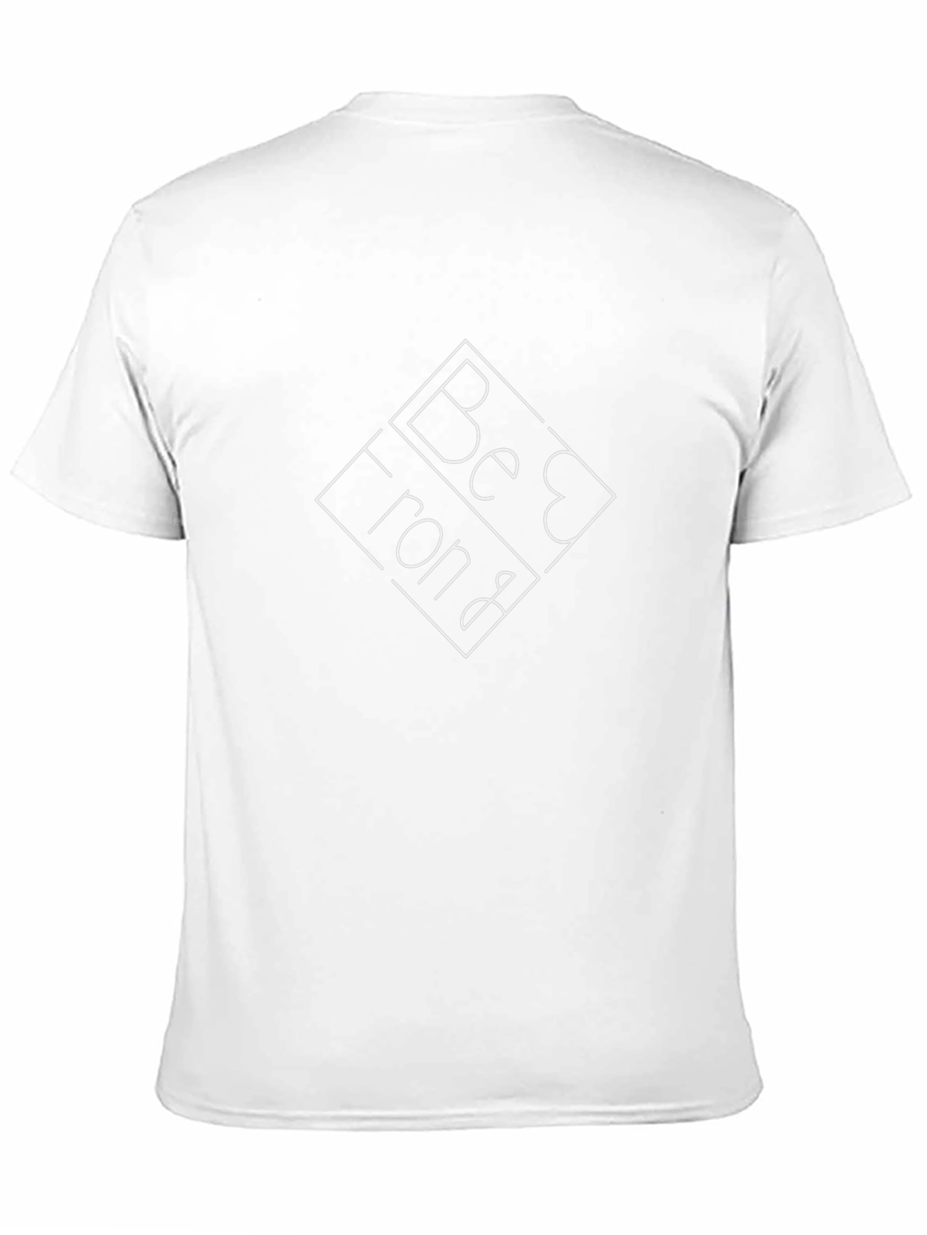 Camiseta Negra Estampada Be Strong