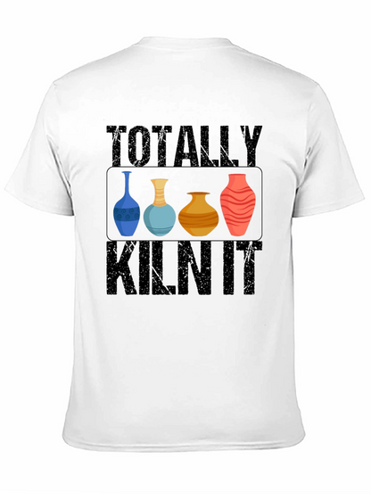 Camiseta Negra Totally Kiln It Cerámica