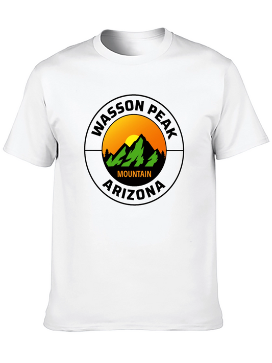 Camiseta Negra Wasoon Peak Arizona Montaña