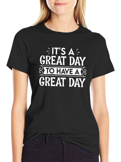 Camiseta Negra con Frase Motivacional
