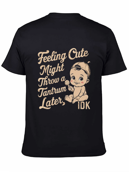 Camiseta Negra Feeling Cute Tantrum