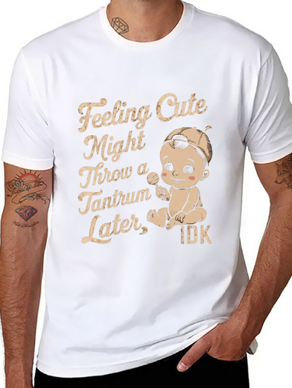 Camiseta Negra Feeling Cute Tantrum
