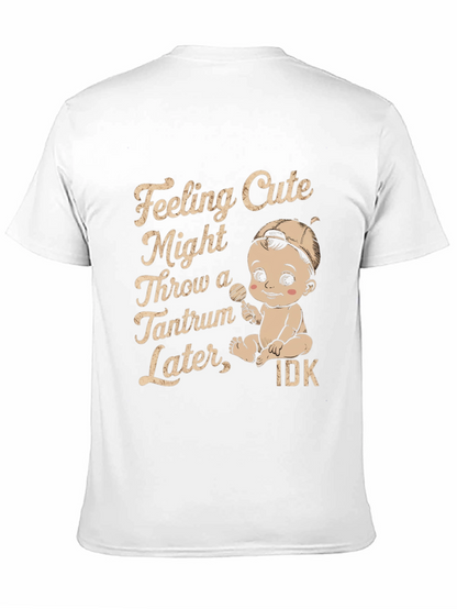 Camiseta Negra Feeling Cute Tantrum