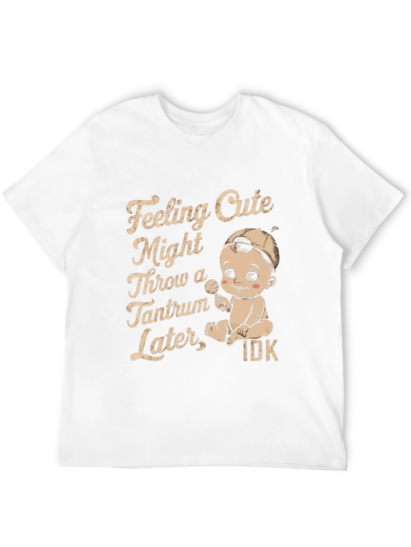 Camiseta Negra Feeling Cute Tantrum