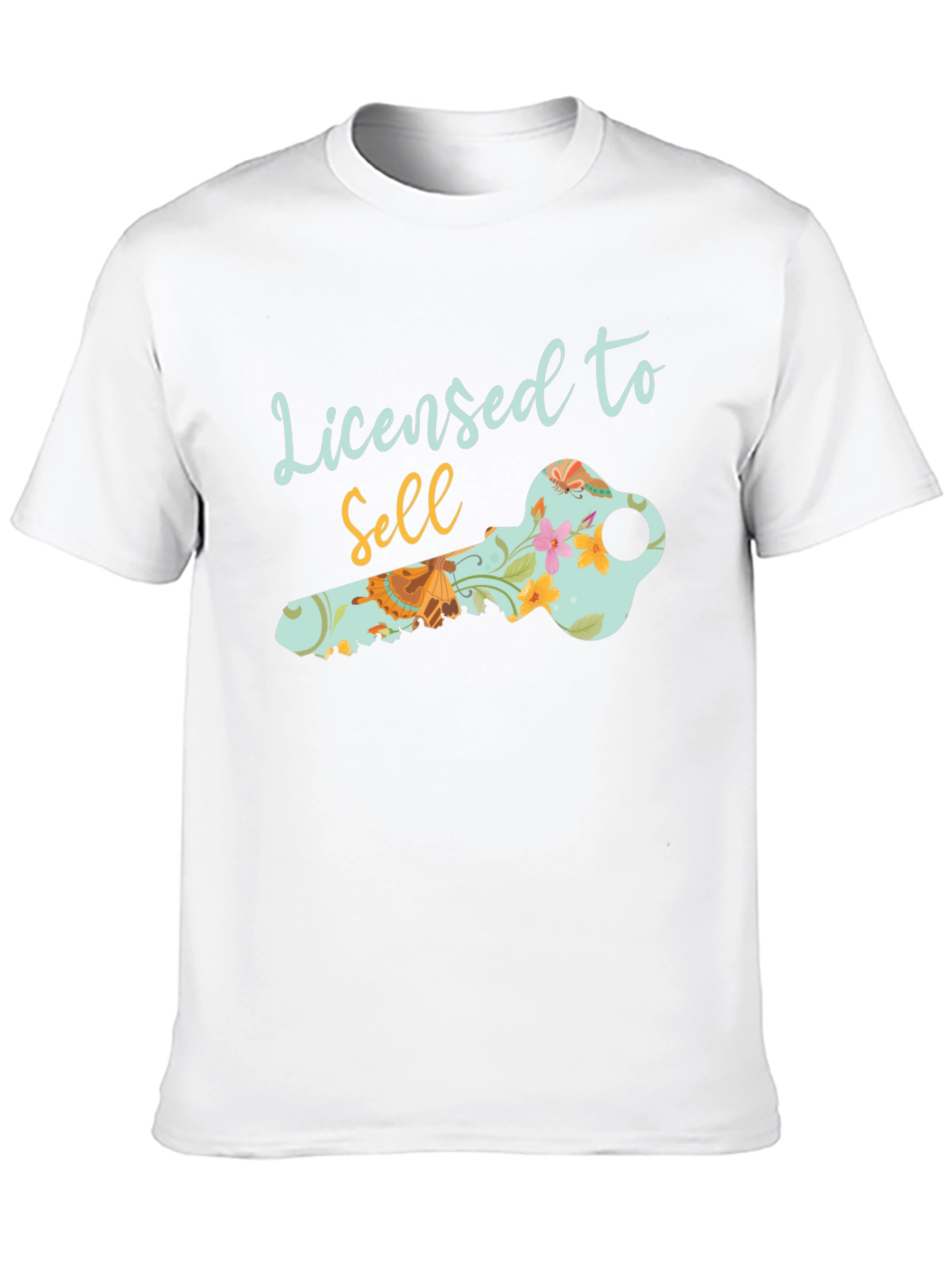 Camiseta Negra Licensed to Sell