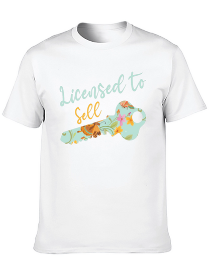 Camiseta Negra Licensed to Sell