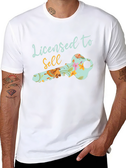 Camiseta Negra Licensed to Sell