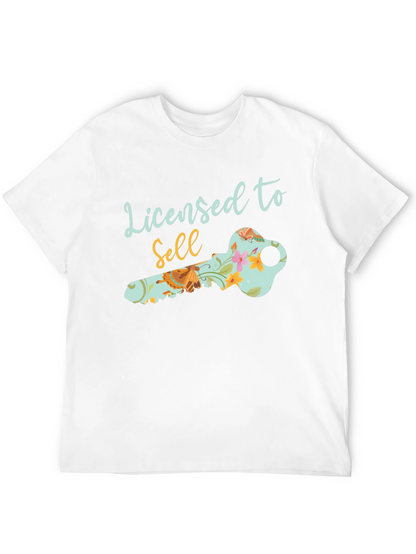 Camiseta Negra Licensed to Sell