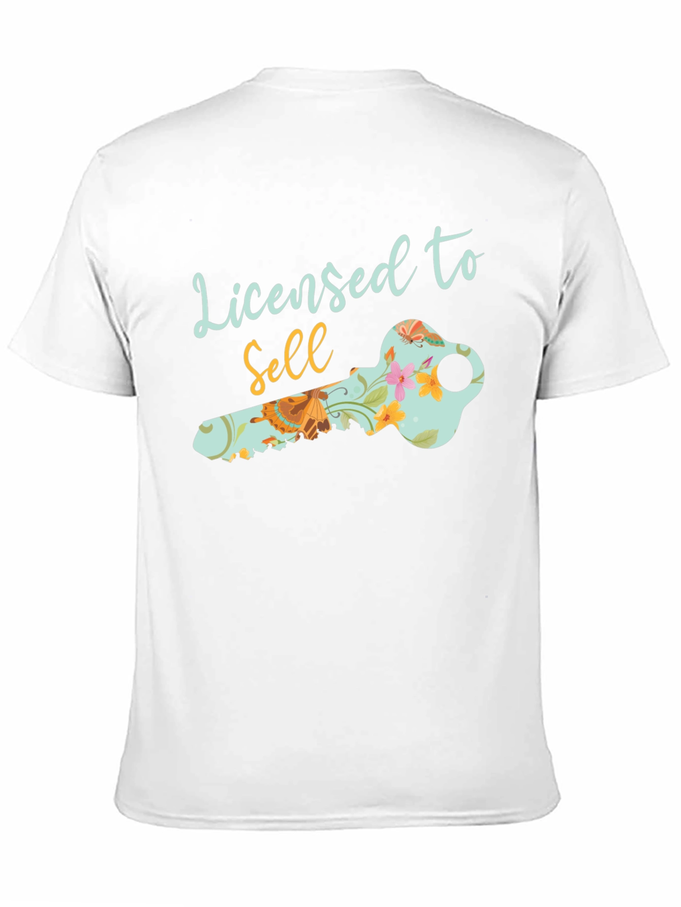 Camiseta Negra Licensed to Sell