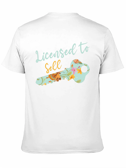 Camiseta Negra Licensed to Sell