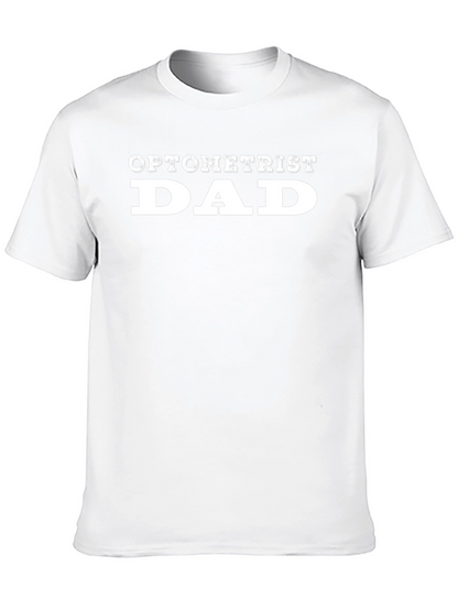 Camiseta Negra Optometrista Papá