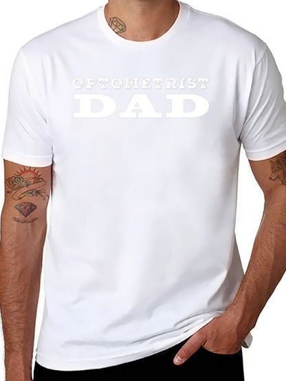 Camiseta Negra Optometrista Papá