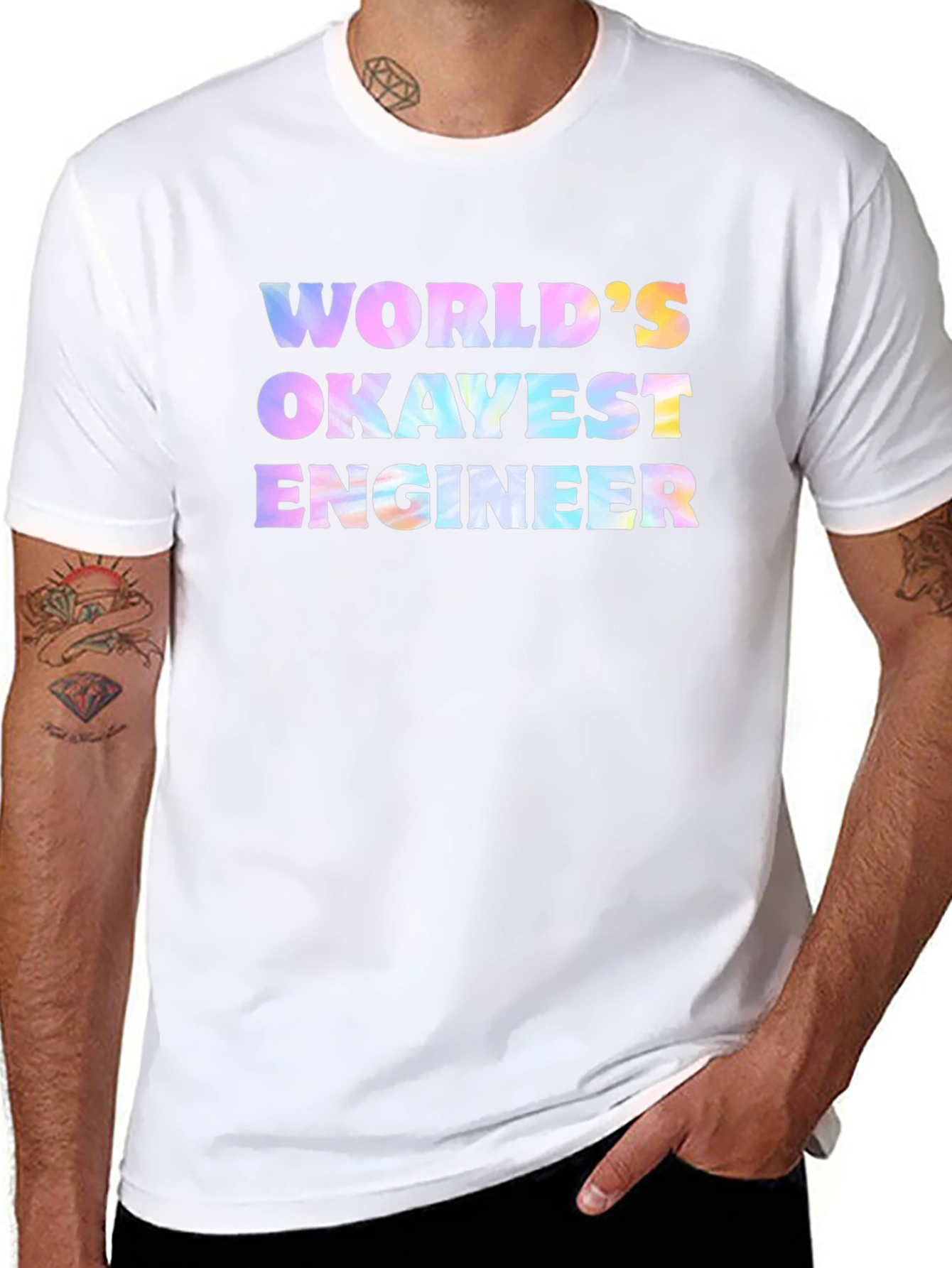 Camiseta Negra: El Ingeniero Más o Menos del Mundo