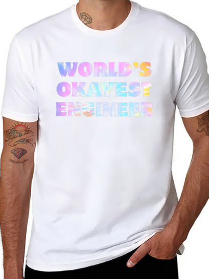 Camiseta Negra: El Ingeniero Más o Menos del Mundo