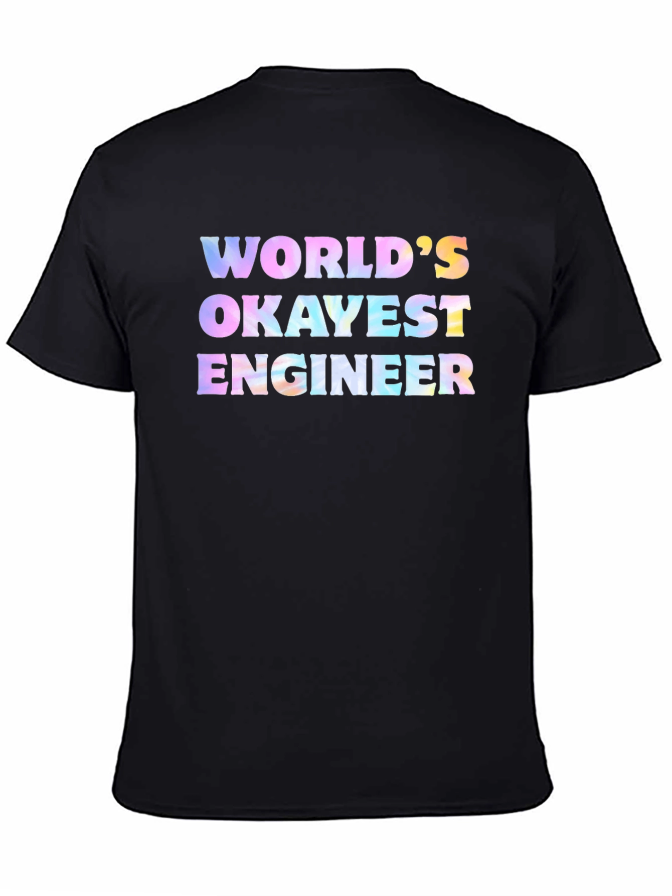 Camiseta Negra: El Ingeniero Más o Menos del Mundo