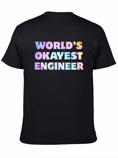Camiseta Negra: El Ingeniero Más o Menos del Mundo