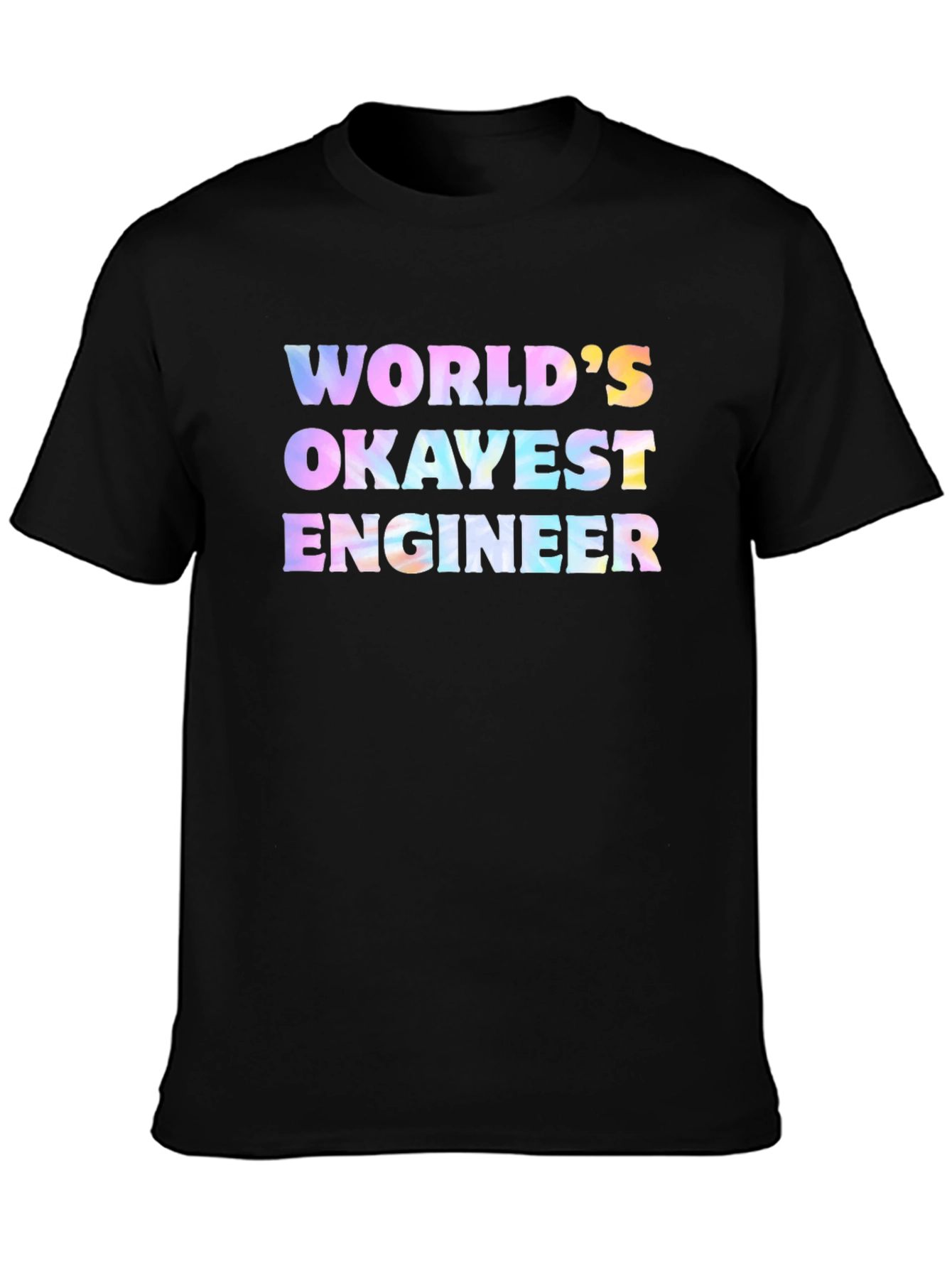 Camiseta Negra: El Ingeniero Más o Menos del Mundo