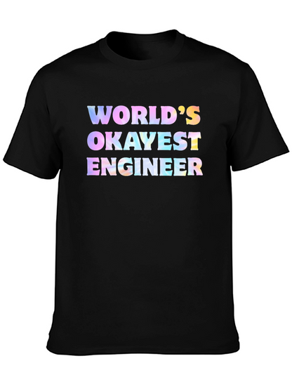 Camiseta Negra: El Ingeniero Más o Menos del Mundo