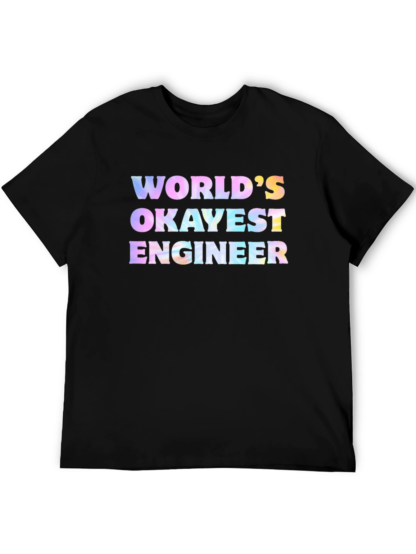 Camiseta Negra: El Ingeniero Más o Menos del Mundo