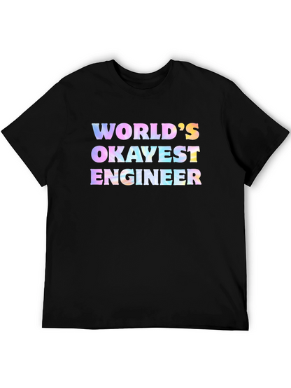 Camiseta Negra: El Ingeniero Más o Menos del Mundo