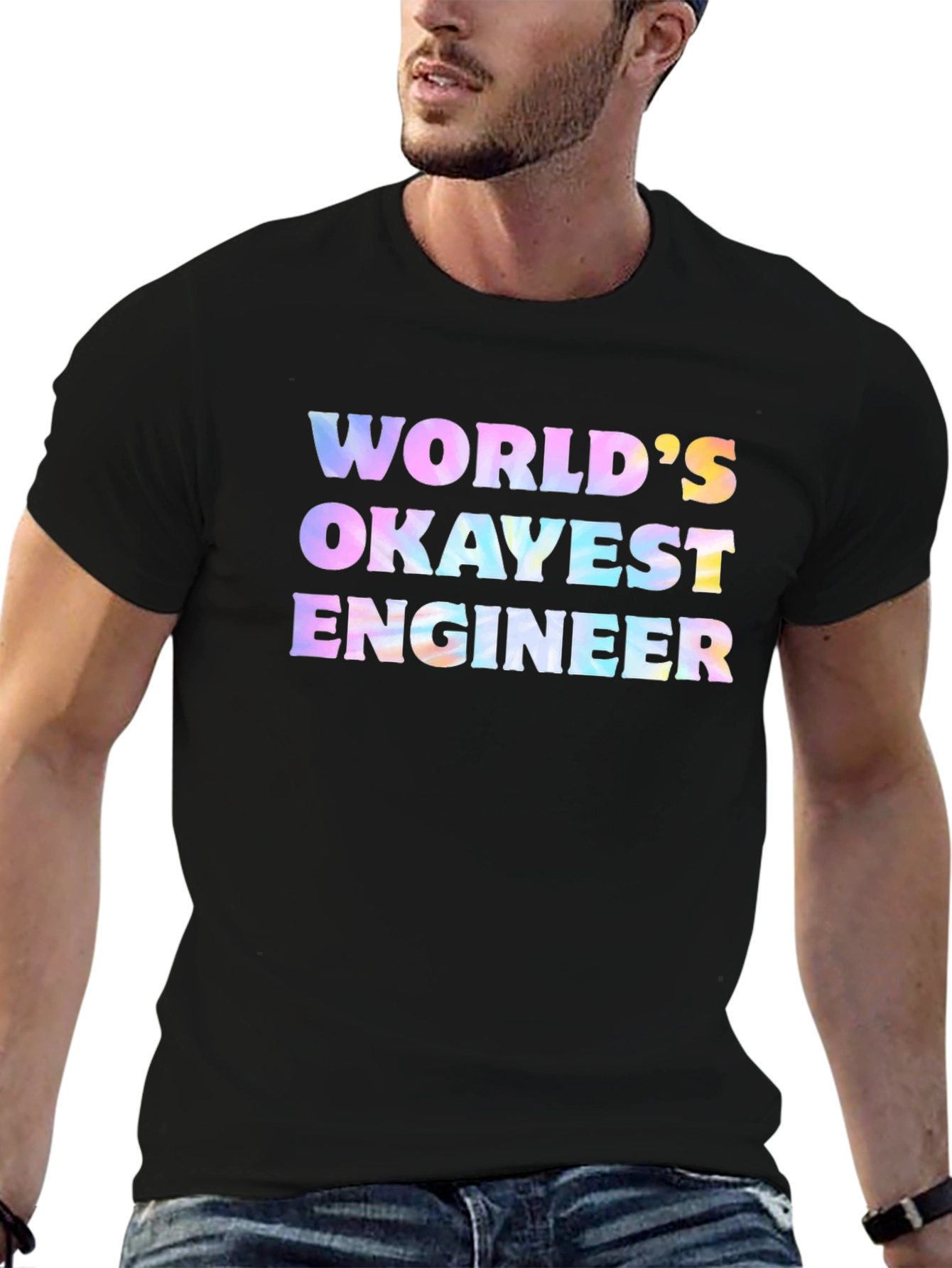 Camiseta Negra: El Ingeniero Más o Menos del Mundo
