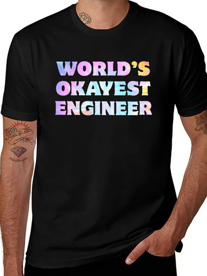 Camiseta Negra: El Ingeniero Más o Menos del Mundo