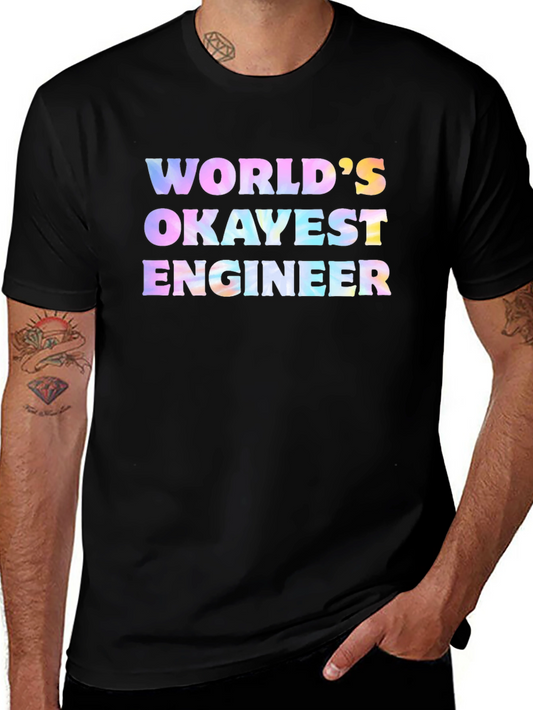 Camiseta Negra: El Ingeniero Más o Menos del Mundo