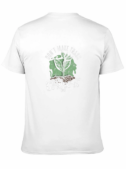Camiseta Negra No Hagas Basura Haz Compost