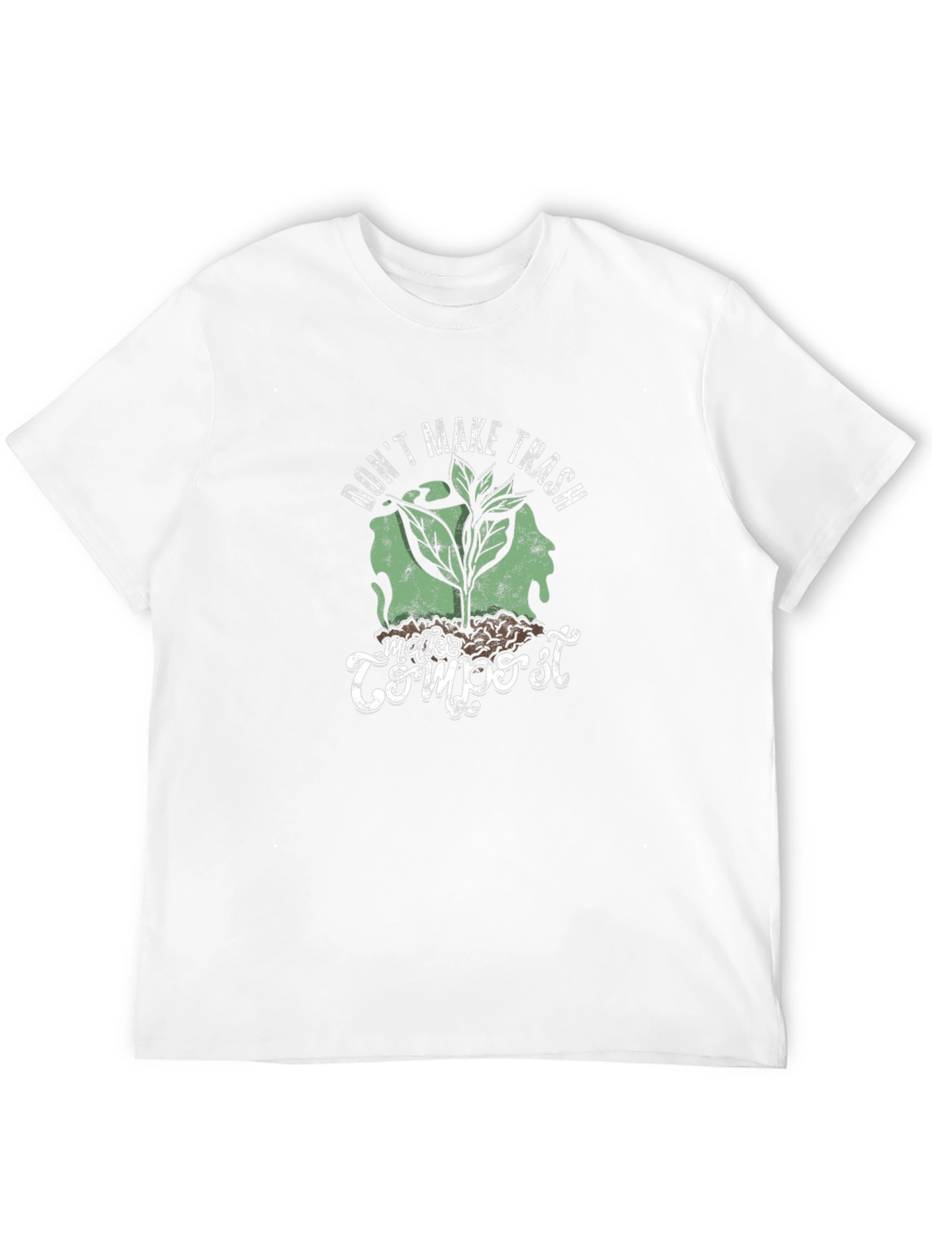 Camiseta Negra No Hagas Basura Haz Compost