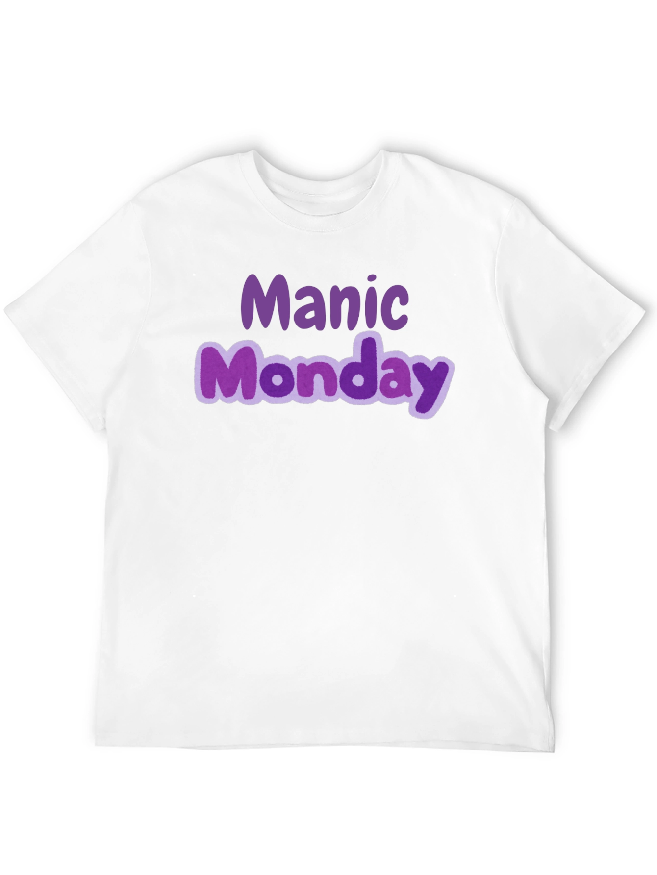 Camiseta Negra Manic Monday Estilo Casual