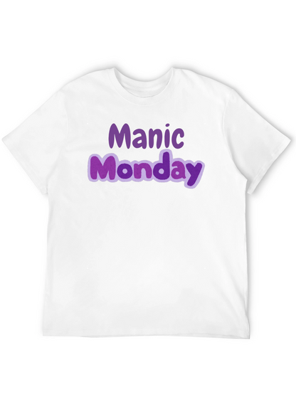 Camiseta Negra Manic Monday Estilo Casual